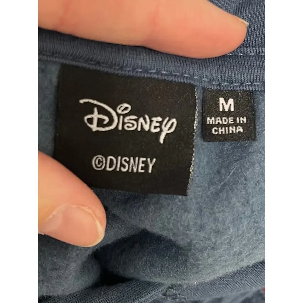 Disney Mickey and Friends Hoodie dark blue mickey mouse size medium unisex